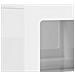 Credenza Bianco Lucido 80.5 x 35 x 59 cm Legno multistrato - Foto miniatura 9