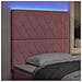 Testiera LED con luci a strisce a LED Rosa 100 cm Poliestere - Foto miniatura 4
