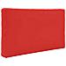 Cuscino per divano da esterno 3 pcs Rosso Poliestere - Foto miniatura 5
