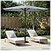 Ombrello da giardino 270 x 270 cm Poliestere Rettangolare - Foto miniatura 6