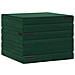 Divano Letto Pieghevole 140 x 67 x 45 cm Verde Scuro - Foto miniatura 4