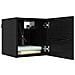 Set mobile TV 8 pcs 80 x 30 x 30 cm Rovere Nero - Foto miniatura 6