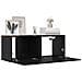 Set mobile TV 8 pcs 80 x 30 x 30 cm Rovere Nero - Foto miniatura 7