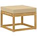 Set di divani da esterno con cuscino 6 pcs Bianco e Beige - Foto miniatura 4