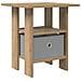 Comodino Rovere artigianale 41 x 40 x 45 cm Legno multistrato - Foto miniatura 1