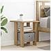 Comodino Rovere artigianale 41 x 40 x 45 cm Legno multistrato - Foto miniatura 2