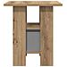 Comodino Rovere artigianale 41 x 40 x 45 cm Legno multistrato - Foto miniatura 7