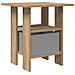 Comodino Rovere artigianale 41 x 40 x 45 cm Legno multistrato - Foto miniatura 8