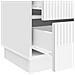 Armadio da Notte con cassetto Bianco Lucido 62 x 34,5 x 44,5 cm - Foto miniatura 8