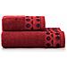 Asciugamano Zen 2 - 70x140 cm - Rosso - Morbido come il velluto - Elevata assorbenza - 100% cotone - Foto miniatura 4