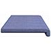 Cuscino per panchina Tessuto Blu jeans Profondità 35 cm - Foto miniatura 6