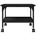 Supporto per Stampante 2 Livelli Nero 50x40x38 cm Multistrato - Foto miniatura 7