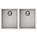 LAV. QUADRA 350 76x44 2V BIANCO 52 SOTTO TOP BIAN - Foto miniatura 2