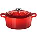Casseruola tonda ghisa 26cm evolution rosso ciliegio cocotte - Foto miniatura 2