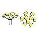 Lampadina LED SMD G4 12/24 V attacco posteriore - Foto miniatura 1