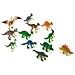 12 Statuine Di Dinosauri In Plastica Taglia Unica - Foto miniatura 1