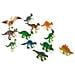 12 Statuine Di Dinosauri In Plastica Taglia Unica - Foto miniatura 2