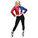 Giacca E Maglia Harley Quinn Per Adulto Medium - Foto miniatura 3
