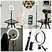 Luce Ad Anello 30cm Per Smartphone Con Treppiede 190cm Led Ring Fill Light Professionale - Foto miniatura 1