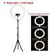 Luce Ad Anello 30cm Per Smartphone Con Treppiede 190cm Led Ring Fill Light Professionale - Foto miniatura 4