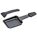 Raclette e Griglia RC 68 per 8 Persone Piastre In Alluminio Potenza 1200 W Colore Nero  - Foto miniatura 5