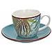 ME685015528 Confezione 6 Tazze caffè con Piatto, New Bone China - Foto miniatura 1