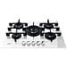 Piano Cottura GOWL 758 / WH a Gas 5 Fuochi Gas Colore Bianco - Foto miniatura 4