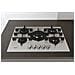 Piano Cottura GOWL 758 / WH a Gas 5 Fuochi Gas Colore Bianco - Foto miniatura 6