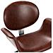 Sedie Da Pranzo Girevoli 2 Pz Marroni In Similpelle - Foto miniatura 7