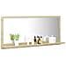 Specchio da Bagno Rovere Sonoma 90x10,5x37 cm Legno Multistrato - Foto miniatura 3