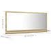 Specchio da Bagno Rovere Sonoma 90x10,5x37 cm Legno Multistrato - Foto miniatura 7