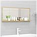 Specchio da Bagno Rovere Sonoma 90x10,5x37 cm Legno Multistrato - Foto miniatura 1