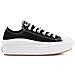 Scarpe Chuck Taylor All Star Move Ox Taglia 40 Codice 570256c Nero - Foto miniatura 1