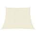 Vela Parasole 160 g / m² Crema 3/4x3 m in HDPE - Foto miniatura 1