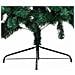 Set Albero Natale Artificiale a Metà LED e Palline Verde 180 cm - Foto miniatura 4