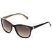 P8339 La Occhiali, Lenti: Brown Shaded Polarized, Montatura: Black (kih), 55 Donna - Foto miniatura 1