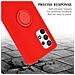 Cadorabo Custodia Compatibile Con Samsung Galaxy A33 5g In Liquid Rosso - Coperchio Protettivo In Silicone Tpu Flessibile Con Anello - Foto miniatura 7