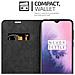 Custodia Compatibile Con Oneplus 7 In Bruno Caffè - Coperchio Protettiva Con Chiusura Magnetica, Funzione Stand E Tasca Per Le Carte - Foto miniatura 4