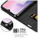 Custodia Compatibile Con Oneplus 7 In Bruno Caffè - Coperchio Protettiva Con Chiusura Magnetica, Funzione Stand E Tasca Per Le Carte - Foto miniatura 5