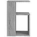 Tavolino Da Salotto Grigio Sonoma 36x30x56 Cm Legno Multistrato - Foto miniatura 3