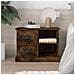 Comodino Rovere Fumo 60x35,5x45 Cm - Foto miniatura 1