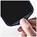 Cover Per Iphone 15 Plus Semi-rigida Soft-touch Serie Fast Cover Blu Scuro - Foto miniatura 2