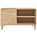 Mobile Porta Dischi Rovere Sonoma 84,5x38x48 Legno Multistrato - Foto miniatura 4