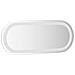 Specchio Da Bagno Led 50x20 Cm Ovale - Foto miniatura 9