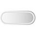 Specchio Da Bagno Led 50x20 Cm Ovale - Foto miniatura 1
