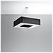 Lampadario Urano 80 Nero Sl. 0828 - Minimalista Lampadari Nero 112x80x80 Cm - Foto miniatura 2