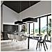 Lampadario Urano 80 Nero Sl. 0828 - Minimalista Lampadari Nero 112x80x80 Cm - Foto miniatura 5