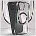 Cover Magsafe Trasparente Bordo Nero Per Iphone 15 Plus Metallic - Foto miniatura 4