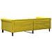Letto Da Giorno Giallo 100x200 Cm In Velluto - Foto miniatura 4
