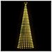 Illuminazione Albero di Natale a Cono 688LED Bianco Caldo 300cm - Foto miniatura 2
